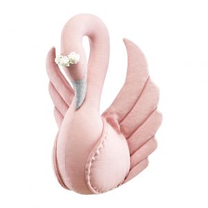 Love Me Decoration - Pouder linen swan