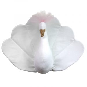 Love Me Decoration - White peacock