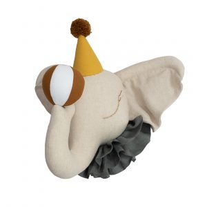 Love Me Decoration - Elephant circus with a yellow cap