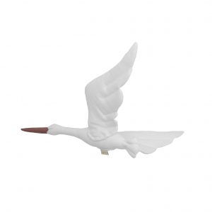 Love Me Decoration - Stork linen white