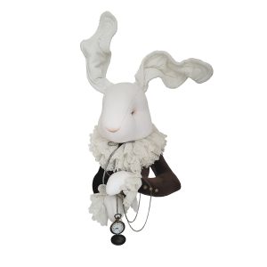 White-Rabbit-Lewis-Carroll-Love-me-Decoration Small