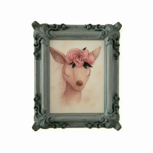 Deer in Bloom